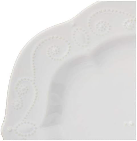Lenox French Perle White Large Stoneware Serving Platter