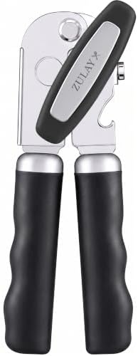 Zulay Kitchen Stainless Steel Swing Open Manual Can Opener Comfortable Grip