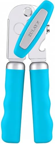 Zulay Kitchen Stainless Steel Swing Open Manual Can Opener Comfortable Grip