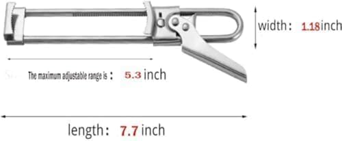 2PCS Master Jar & Bottle Opener,Adjustable Multifunctional Stainless Steel Can Opener Jar Lid Gripper,Manual,Kitchen Accessories