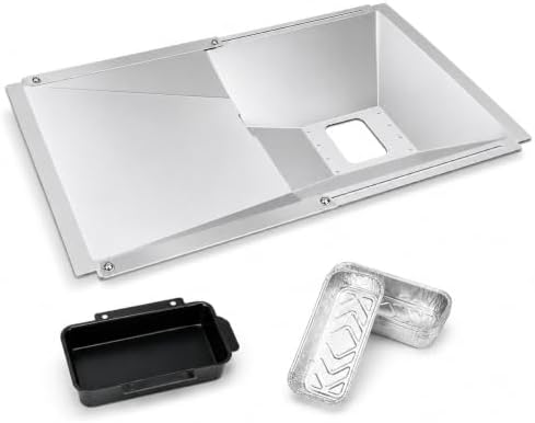 Uniflasy Grease Tray with Catch Pan for Nexgrill, Dyna-Glo Grills