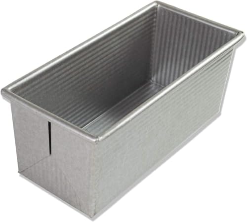 USA Pan Bakeware Pullman Loaf Pan, Small (Pack of 6)