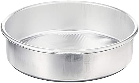Nordic Ware Prism 9-Inch Round Cake Pan, 2-Pack, Natural