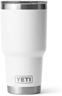 YETI Rambler 30oz with MagSlider Lid, White