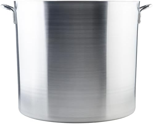 Winco 100 qt Aluminum Heavy-Duty Stock Pot