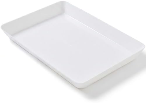 Lifewit 1 Pcs Large Serving Tray for Party, 15" x 10" Food Serving Platter