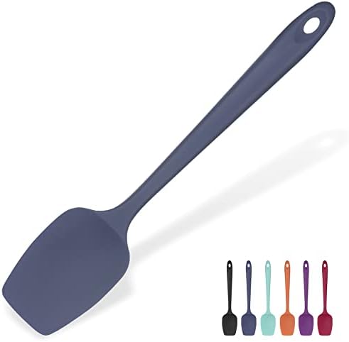 U-Taste Silicone Spoon Spatula, 600°F High Heat Temp, 11.38", Midnight Blue