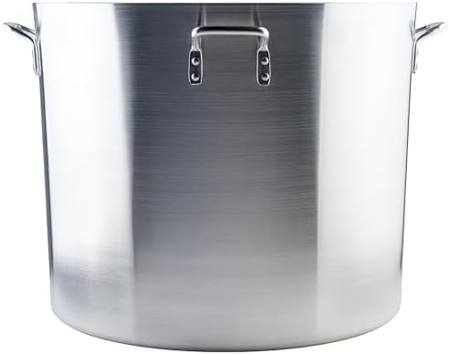 Winco 6.0mm Aluminum Stock Pot, 140-Quart
