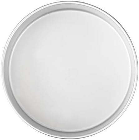 Wilton Aluminum Round Cake Pan, 8 x 3-Inch, Silver (Pack of 2)