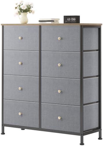 OLIXIS 8 Drawer Storage Dresser for Bedroom, Closet Organizers Units