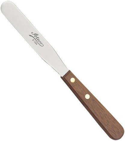 Ateco Straight Spatula, 4.5 Inch, Wood