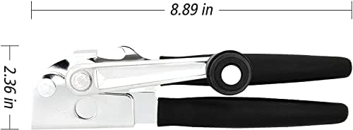 Crank Handle Commercial Heavy Duty Can Opener - Ergonomic Cushioned Handle