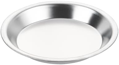 Restaurantware Aluminum Gauge Pie Pan, 12 Pack