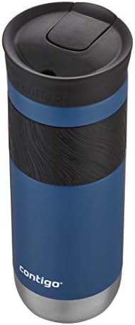 Contigo Byron Travel Mug, Vacuum-Insulated Stainless Steel, 20oz | Leak-Proof Lid | BPA-Free | Sake & Blue Corn | Pack of 8