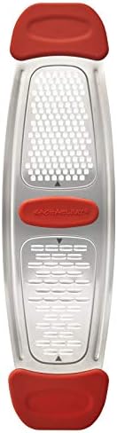 Rachael Ray Multi Stainless Steel Grater, Red Small
