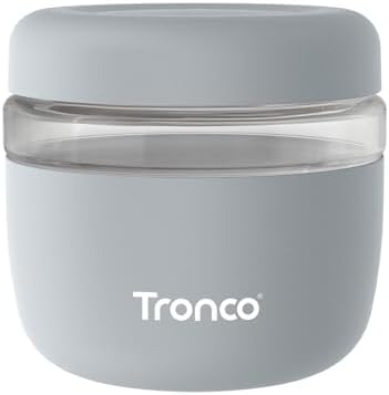 Tronco 24 oz Glass Food Storage & Lunch Bowl Containers with Airtight Lids