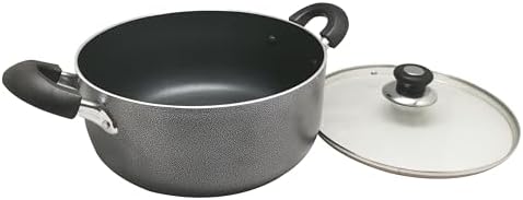 American Dream 2.5 Quart Nonstick Sauce Pot with Glass Lid, Kitchen Cooking Pot for Sauces, Soups, Vegetables & Everyday Meals