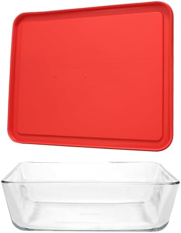 Pyrex Simply Store 11-Cup Rectangular Glass Food Storage Dish