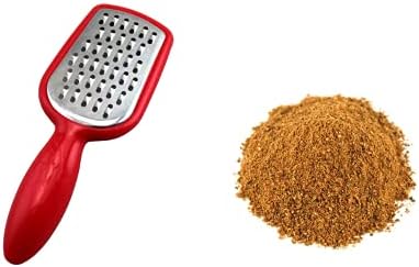 2 Pcs. Stainless Steel Mini Grater Cheese Garlic Nutmeg Chocolate 5" BPA Free