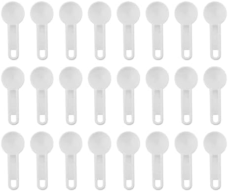 Cornucopia Brands Bulk Pack of Teaspoon Measuring Spoons (24-Pack); 5 ml / 5 cc Scoops Which Fit Inside a Spice Bottle