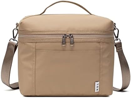 NOL 8L Insulated Lunch Bag for Women, Medium(normal), Khaki