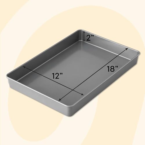 Wilton Everyday Rectangular Sheet Cake Pan, Made Without PFAS, 12 x 18 in.