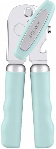 Zulay Kitchen Stainless Steel Swing Open Manual Can Opener Comfortable Grip