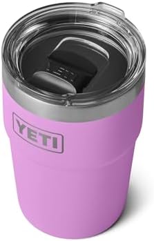 YETI Rambler 16 oz Stackable Tumbler, Vacuum Insulated, Stainless Steel with MagSlider Lid