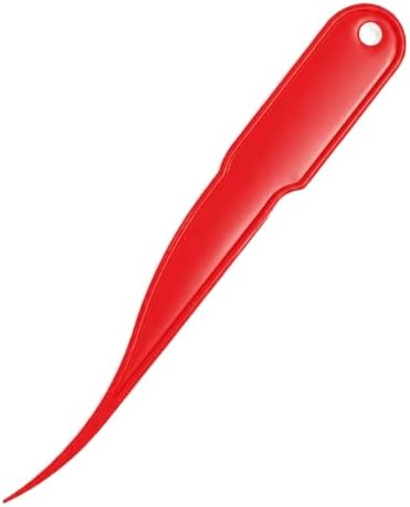 Shrimp Deveining Tool, 1 Pack Red Shrimp Deveiner Peeler, Practical Seafood Kitchen Gadget for Quick Shrimp Shelling & Vein Removal Without Damaging Meat