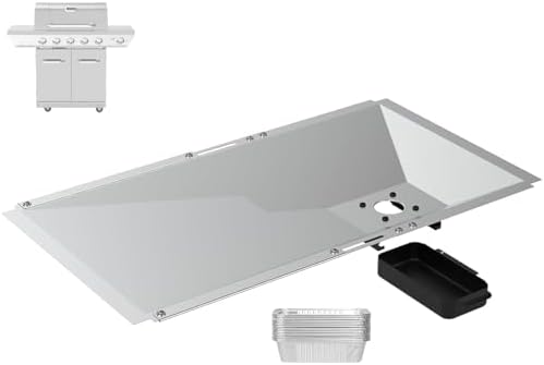 Universal Grease Tray, Catch Pan and Disposable Drip Pan for 3/4/5/6 Burner