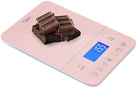 Ozeri Touch III 22 lbs (10 kg) Digital Kitchen Scale, in Tempered Glass