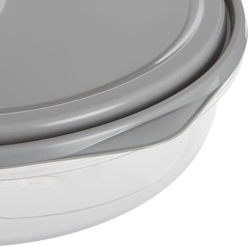 GoodCook EveryWare Extra Large 12 inch Round Container 4 pack, BPA Free
