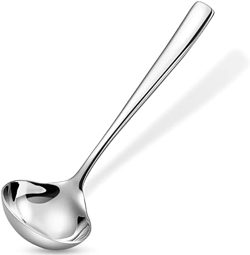 KEAWELL Louis 7.5-Inch 18/10 Stainless Steel Gravy Ladle (1)