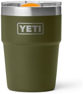 YETI Rambler 16 oz Stackable Tumbler, Vacuum Insulated, Stainless Steel with MagSlider Lid