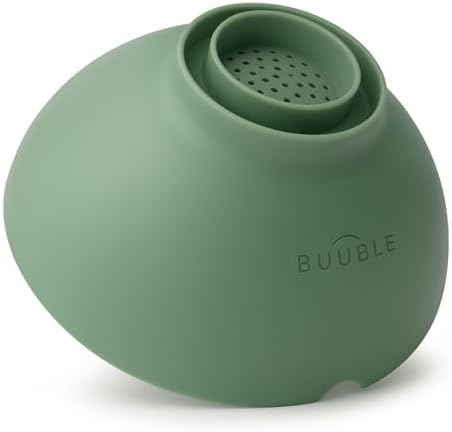 Ultimate Grease Drainer & Food Strainer (SAGE) Premium Heat-Resistant Colander for Bacon, Ground Beef, Pasta & Veggies; Fits Pans, Cans & Jars; Dishwasher Safe