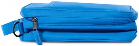 PackIt Freezable Crossbody Lunch Box, Azure Blue