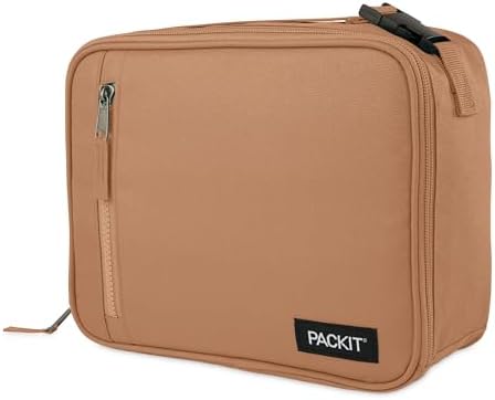 PackIt Freezable Classic Lunch Box 3L Capacity, Almond