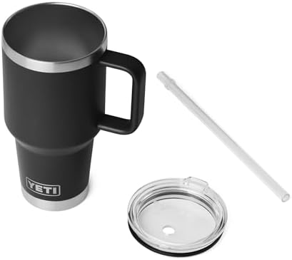 YETI Rambler 35 oz Straw Mug 2.0, Black