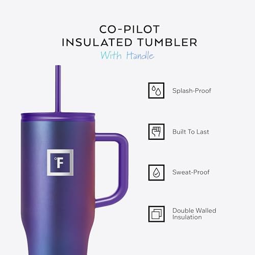 IRON °FLASK 32 oz Co-Pilot Insulated Travel Mug