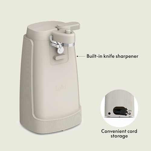 Electric Can Opener, Automatic One-Touch, Oatmilk