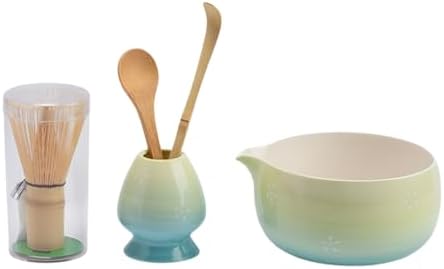 Ceramic Matcha Whisk Holder Stand for Bamboo Matcha Chasen (Gradient Color)