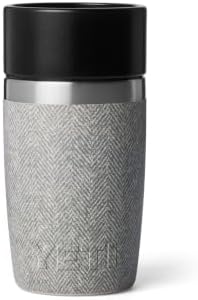 YETI Rambler 8 oz Travel Bottle, Stainless Steel, Vacuum Insulated with Leakproof Commuter Cap, Riverhead Green
