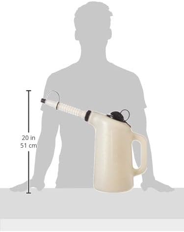 Lisle 19702 Oil Dispenser with Flexible Spout, 8-Quart Capacity