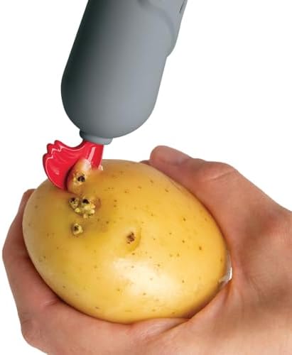 NEW OTOTO Sir Peels A-Lot Medieval Knight Vegetable Peeler - Swivel Vegetable Peelers for Potatoes, Fruits, Cute Gadgets, Gifts, Potato, Veggie, Fruit Peeler, Cute Kitchen Accessories