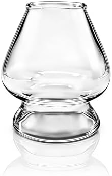 Glass Matcha Whisk Holder, Matcha Chasen Holder, Matcha Whisk Stand for Bamboo Matcha Chasen, Matcha Set Accessories for Tea Ceremony (Clear)