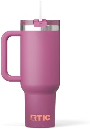 RTIC 40oz Road Trip Tumbler, Insulated, Ceramic Lined, Orchid