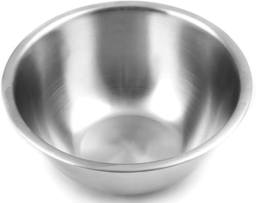 Fox Run Stainless Steel Small Mixing Bowl, 7.25 x 7.25 x 3.75 inches, Metallic