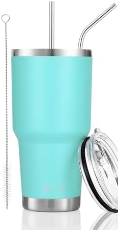 D·S 30oz Mint Tumbler Double Wall Vacuum Insulated Travel Coffee Mug