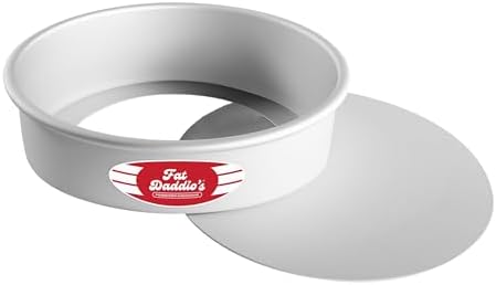Fat Daddio's PCC-92 Anodized Aluminum Round Cheesecake Pan, 9 x 2 Inch