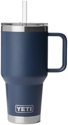 YETI Rambler 35 oz Straw Mug 2.0, Navy
